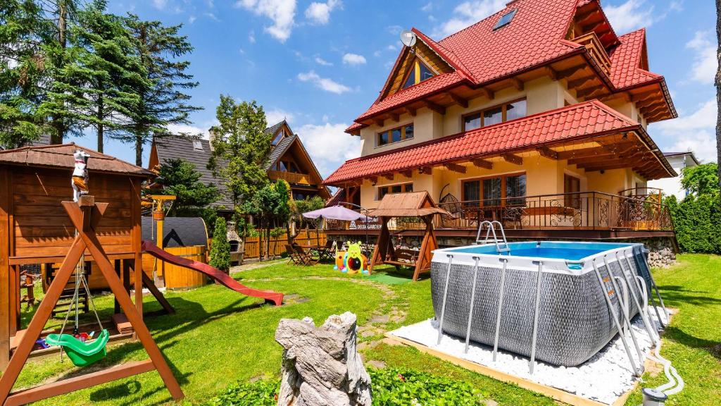 Basen Zewnętrzny Aparthotel Delta Garden Zakopane
