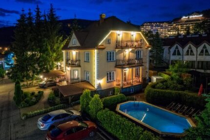 Basen Zewnętrzny Hotel Pod Gołębiem z Wisła