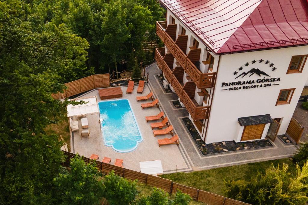 Basen Zewnętrzny Panorama Górska Wisła Resort & SPA Wisła