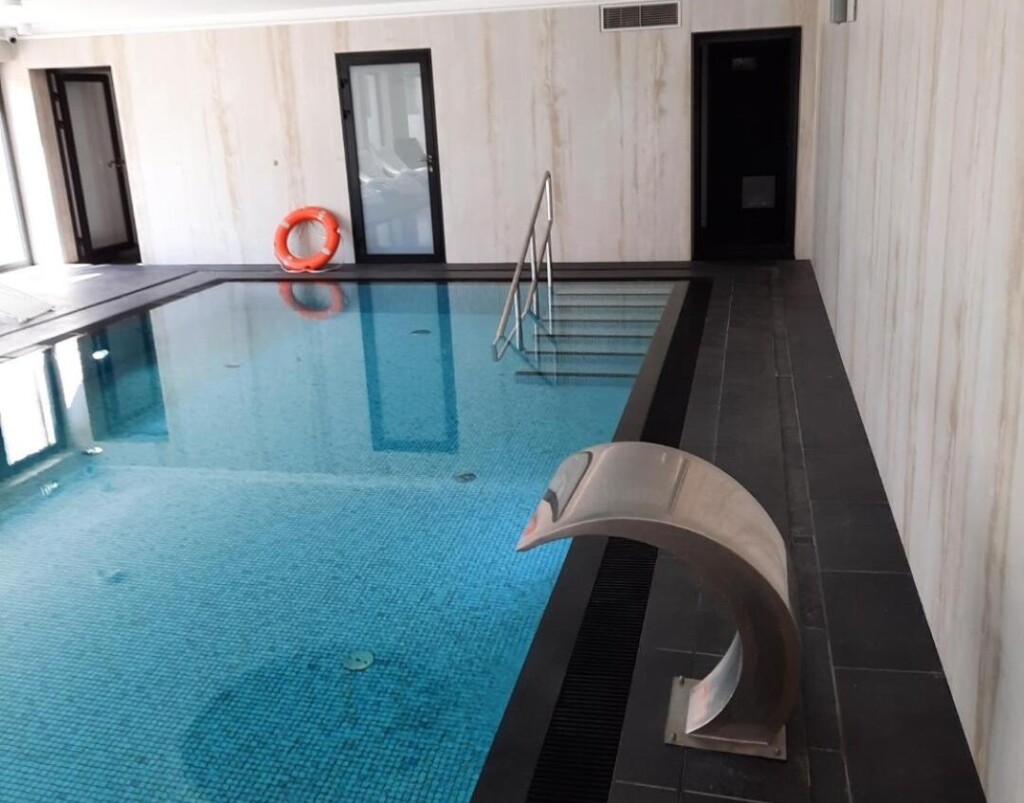 Kryty Basen Apartament Royal Solny Resort z aneksem kuchennym w hotelu z krytym basenem, sauną i usługami SPA Kołobrzeg