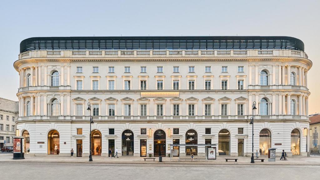 Piękny widok Raffles Europejski Warsaw Warszawa